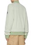 Back View - Click To Enlarge - SACAI - x Mark Gonzales Multi Patch Layered Cardigan Bomber Jacket