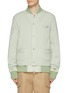 Main View - Click To Enlarge - SACAI - x Mark Gonzales Multi Patch Layered Cardigan Bomber Jacket