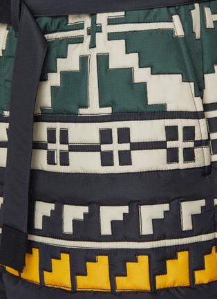  - SACAI - Fair Isle Quilted Shorts