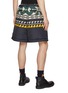 Back View - Click To Enlarge - SACAI - Fair Isle Quilted Shorts