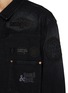  - SACAI - x Mark Gonzales Multi Patch Dark Wash Denim Jacket