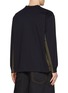 Back View - Click To Enlarge - SACAI - Long Sleeve Underarm Insert Pocket T-Shirt