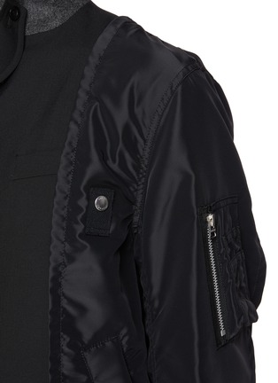  - SACAI - Blazer Insert Bomber Jacket