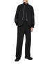 Figure View - Click To Enlarge - SACAI - Blazer Insert Bomber Jacket