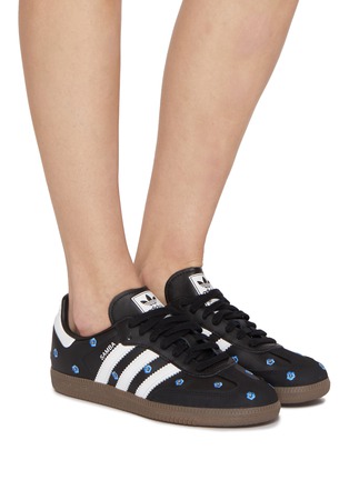 Figure View - Click To Enlarge - ADIDAS - Samba OG Floral Low Top Women's Sneakers