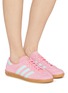 Figure View - Click To Enlarge - ADIDAS - Hamburg Low Top Women's Sneakers