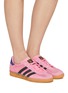 Figure View - Click To Enlarge - ADIDAS - Gazelle Leather Women's Sneakers