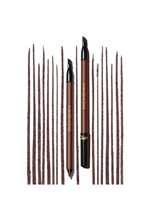 Detail View - Click To Enlarge - YSL BEAUTÉ - Lines Liberated Eyeliner Pencil — 02 Deconstructed Brown