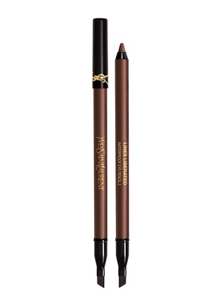 Main View - Click To Enlarge - YSL BEAUTÉ - Lines Liberated Eyeliner Pencil — 02 Deconstructed Brown