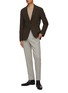 Figure View - Click To Enlarge - KITON - Crewneck Cashmere Silk Sweater