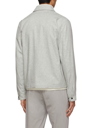 Back View - Click To Enlarge - KITON - Cashmere Blend Outdoor Jacket