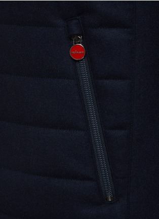  - KITON - Stand Collar Bottom Drawstring Vest