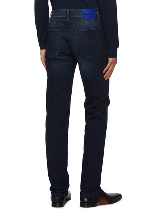 Back View - Click To Enlarge - KITON - Dark Wash Indigo Jeans