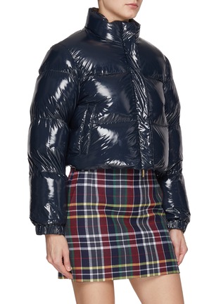 Detail View - Click To Enlarge - THOM BROWNE - Reversible Overstuffed Wool Down Jacket