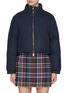 Main View - Click To Enlarge - THOM BROWNE - Reversible Overstuffed Wool Down Jacket