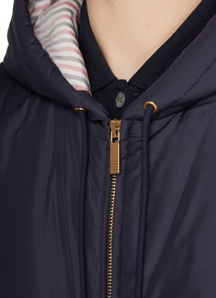  - THOM BROWNE - Ultra Light Hooded Down Jacket