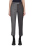 Main View - Click To Enlarge - THOM BROWNE  - Funmix Back Strap Wool Trousers