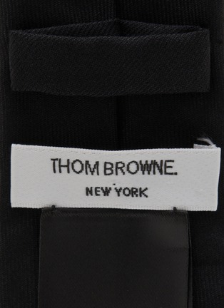 Detail View - Click To Enlarge - THOM BROWNE  - Super 120's Twill Wool Tie