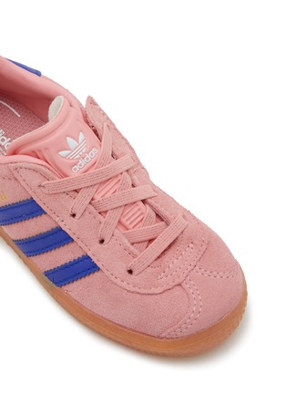 Detail View - Click To Enlarge - ADIDAS - Gazelle Cfel I Leather Toddlers Sneakers