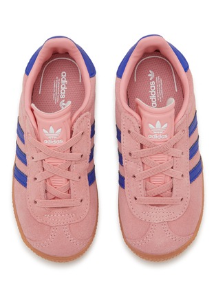 Figure View - Click To Enlarge - ADIDAS - Gazelle Cfel I Leather Toddlers Sneakers