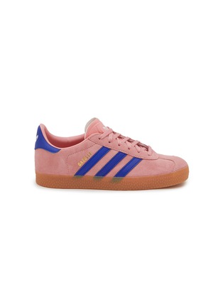 Main View - Click To Enlarge - ADIDAS - Gazelle C Leather Kids Sneakers