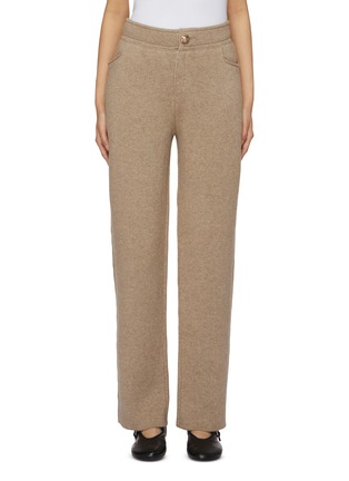 Main View - Click To Enlarge - BARRIE - Straight Leg Knit Pants