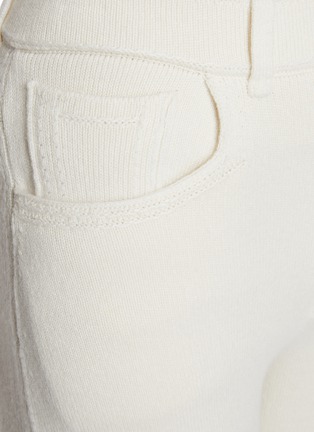  - BARRIE - Cashmere Cotton Flared Leg Jeans