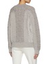 Back View - Click To Enlarge - BARRIE - Cable Knit Cashmere Silk Cardigan