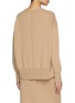 Back View - Click To Enlarge - BARRIE - Slit Sides Cashmere Sweater