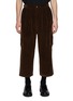 Main View - Click To Enlarge - J∞QUALITY - TECLOR Baggy Cropped Corduroy Pants