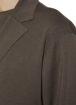  - J∞QUALITY - trenta settanta Single Breasted Cashmere Silk Blazer