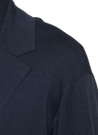  - J∞QUALITY - trenta settanta Single Breasted Cashmere Silk Blazer