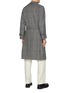 Back View - Click To Enlarge - J∞QUALITY - in-a Ka-Date Spread Collar Wool Cashmere Blend Balmacaan Coat