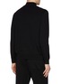 Back View - Click To Enlarge - J∞QUALITY - trenta settanta Mock Neck Cashmere Silk Sweater