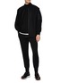 Figure View - Click To Enlarge - J∞QUALITY - trenta settanta Mock Neck Cashmere Silk Sweater