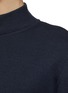  - J∞QUALITY - trenta settanta Mock Neck Cashmere Silk Sweater