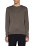 Main View - Click To Enlarge - J∞QUALITY - trenta settanta Crewneck Cashmere Silk Knit Sweater