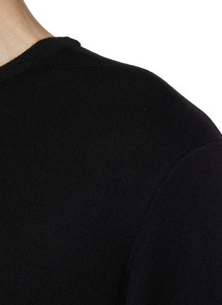  - J∞QUALITY - trenta settanta Crewneck Cashmere Silk Knit Sweater