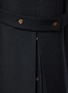  - J∞QUALITY - in-a Ka-Date Notch Lapel Double Breasted Wool Blend Coat