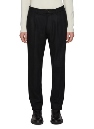 Main View - Click To Enlarge - J∞QUALITY - in-a Ka-Date Pleated Front Wool Trousers