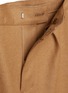  - J∞QUALITY - Balancircular Pleated Camel Wool Blend Balancircular® Pants