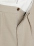  - J∞QUALITY - in-a Ka-Date Adjustable Strap Wool Cashmere Corduroy Pants