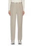 Main View - Click To Enlarge - J∞QUALITY - in-a Ka-Date Adjustable Strap Wool Cashmere Corduroy Pants