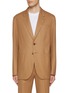 Main View - Click To Enlarge - J∞QUALITY - Balancircular Patch Pocket Camel Wool Blend Balancircular® Blazer