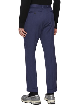 Back View - Click To Enlarge - J∞QUALITY - TECLOR S-shaped Wool Trousers