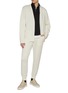 Figure View - Click To Enlarge - J∞QUALITY - trenta settanta Drawstring Cashmere Silk Joggers