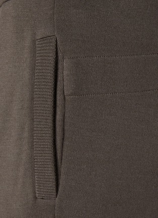  - J∞QUALITY - trenta settanta Drawstring Cashmere Silk Jogger Pants