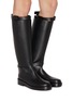 Figure View - Click To Enlarge - ANN DEMEULEMEESTER - Stan Leather Riding Boots