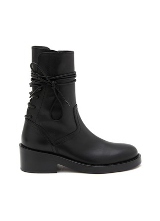 PRADA | Tronchetti 65 Leather Ankle Boots | Women | Lane Crawford