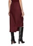 Back View - Click To Enlarge - CO - Wrap A-Line Wool Skirt